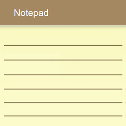 Notepad - دفتر یادداشت