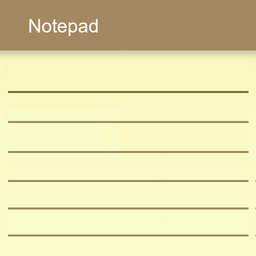 Notepad - simple notes