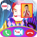 Hi Mr neighbor Call Video & Audio & chat Simulator