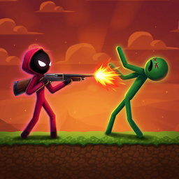 Stick vs Zombies: Platformer