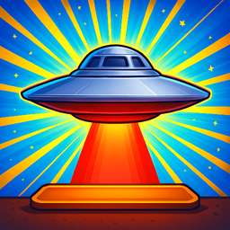 UFO Lander: flying saucer game