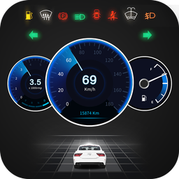 GPS Speedometer OBD2 Dashboard