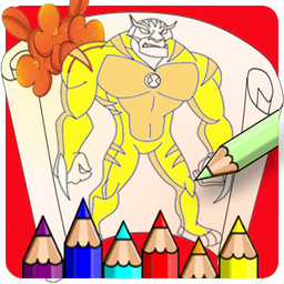 Ben Coloring 10 Ultimate Heros Aliens
