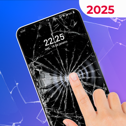 4K Broken Screen Prank