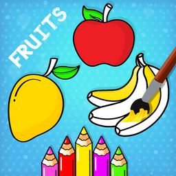 Fruits Coloring & Drawing Book