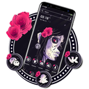 Zombie Girl Launcher Theme