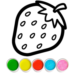 Fruits and Vegetables Coloring