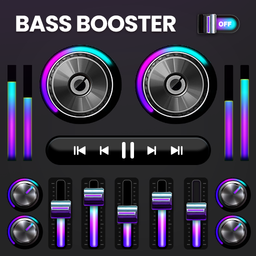 Equalizer-bass booster&volume