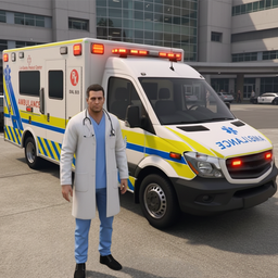 Rescue Ambulance Doctor Games