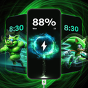 Battery Charging Animation 4K