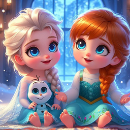 بازی پرنسس کوچولوی یخی