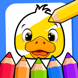 Coloring games for kids: 2-5 y