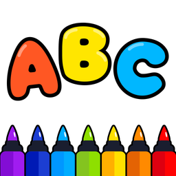 Coloring games for kids: 2-5 y