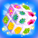 Flower Cube Quest: Tap Tiles
