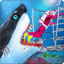 Shark Attack Game Simulator:Big Shark Games