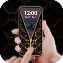 Screen Lock – Gold Zip Locker