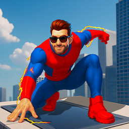 Super Hero Fight: Flying Game