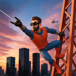 Super Hero Fight: Flying Game