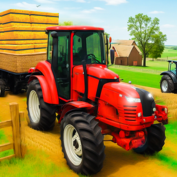 Farmer Tractor Farming Game 3D