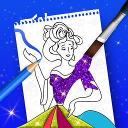 Princess Coloring Book - ASMR