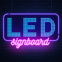 Lightboard:Scrolling Neon Text