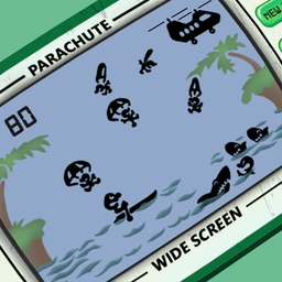 PARACHUTE: 80s arcade games