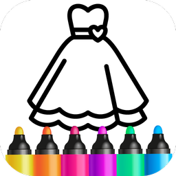 Kids Coloring Games for Girls