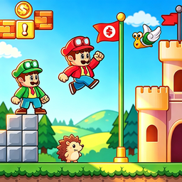 Super Billy Bros - Jump & Run