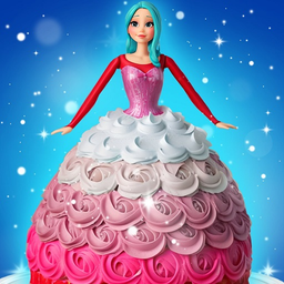 Doll Ice Cream Cake Maker Game