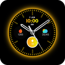Always on display clock widget