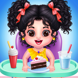 Newborn girl babysitter game