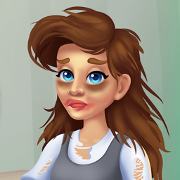 Princess makeup dressup story
