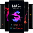 AMOLED Wallpapers 4K - Black &