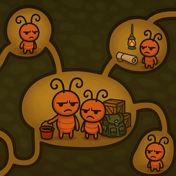 Idle Ant Colony