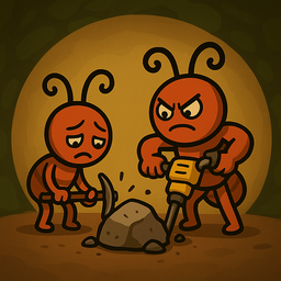 Idle Ant Colony