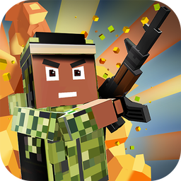 Blocky Shooter: Frontline Wars