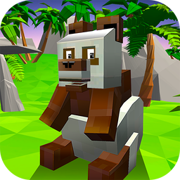 Blocky Panda Simulator - be a bamboo bear!