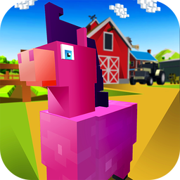 Blocky Pony Farm 3D