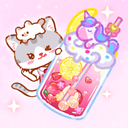 Cat Boba Tea Mukbang ASMR Food
