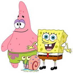 Sponge Bob Cube Pants Cartoon