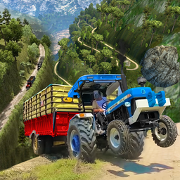 Hill Farming Tractor Trolley