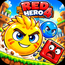 Red Hero 4: Bounce Ball Bosses