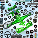 Flying Formula Car Racing Game