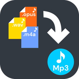 Audio Converter : Wav, Opus & M4a  to Mp3