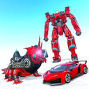 Lizard Robot Car Transform: Dragon Robot Games