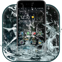 Rain Broken Glass Theme