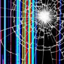 Broken screen wallpaper