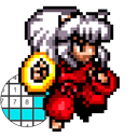 InuYasha Pixel Art Coloring