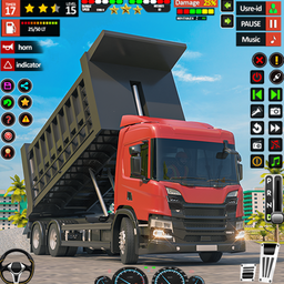 Car Transport Truck Driver 3D