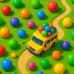 Bubble Bus: Parking Jam Puzzle